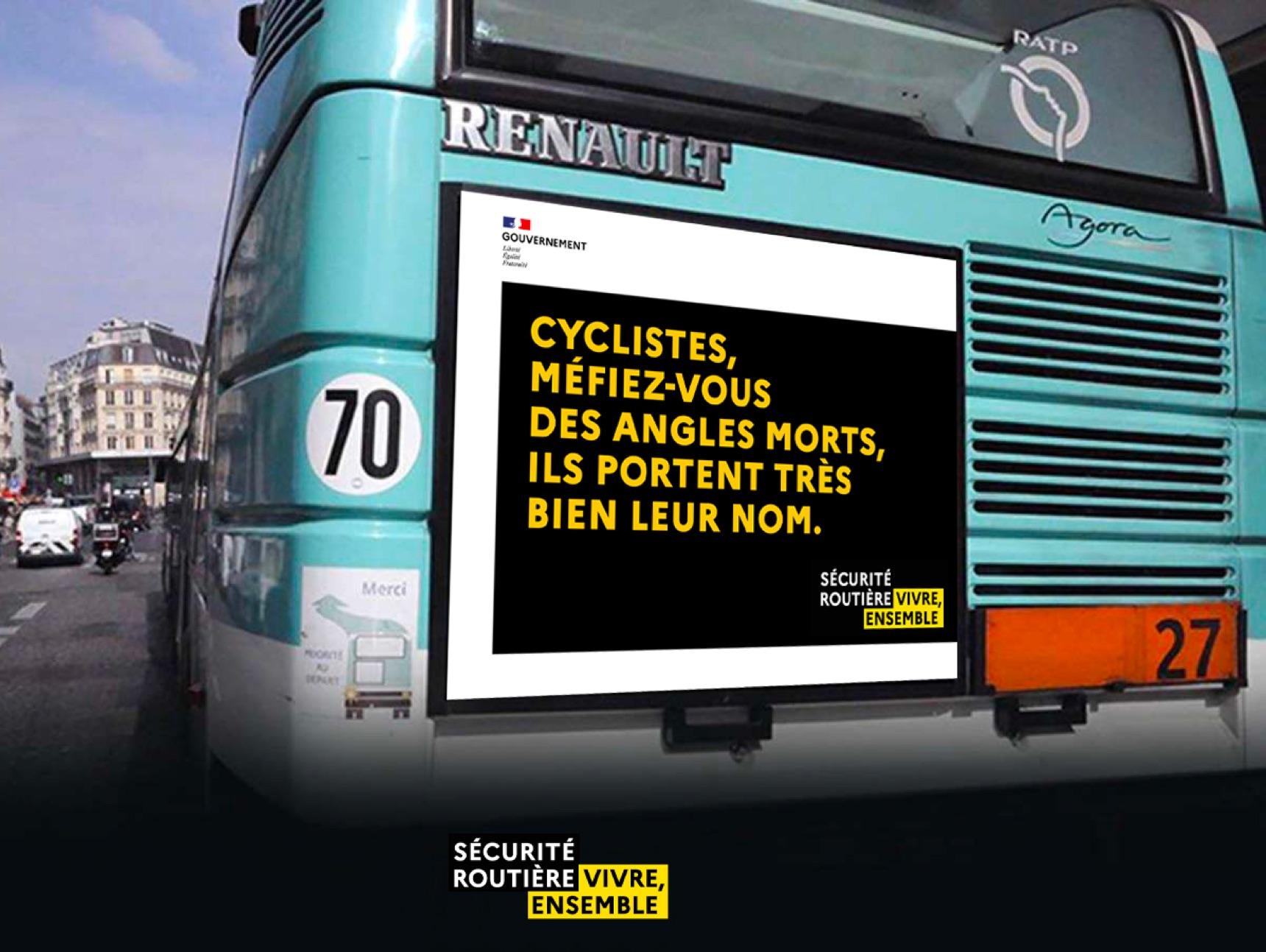 campagne sécurité routière vélo