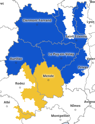 Nueva legislación del equipamiento obligatorio de invierno vehículos pesados en Francia 26 massif central 0