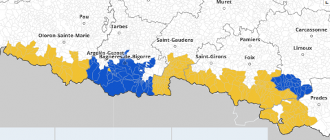 Nueva legislación del equipamiento obligatorio de invierno vehículos pesados en Francia 27 pyrenees 0